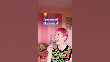 “we can always tell by the voice!” 👀 #transpride #transgender #enby #nonbinary