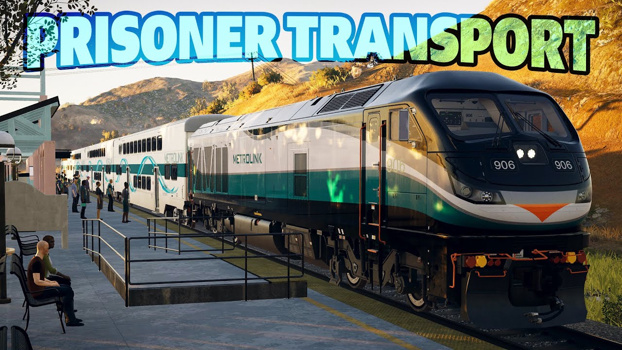 Train Sim World 5 — Ночной режим — EMD F125 (линия Антилоп-Вэлли)