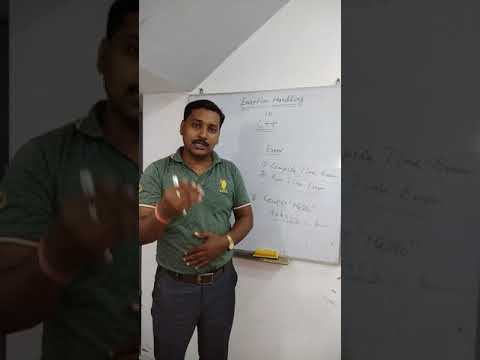 Exception Handling C++ in Hindi