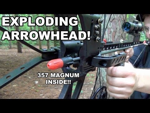 Exploding Arrowhead! Bow Mag 357 Magnum (#Fortnite Boom Bow)