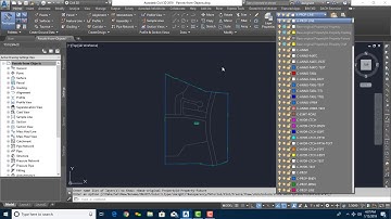 Civil 3D - Parcels from Objects