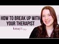 What to do if you dont like your therapist