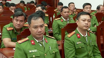 CÔNG AN ĐẮK LẮK TỔNG KẾT CÔNG TÁC NĂM 2023