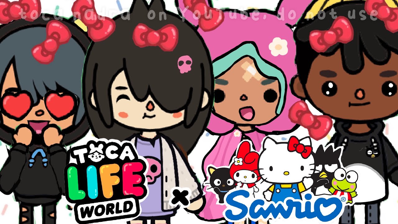 Hello Kitty Toca Boca Life World❤️😻 