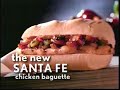 Burger King New Santa Fe Fire-Grilled Chicken Baguette Commercial, The WB KBWB (Sept 25, 2003)