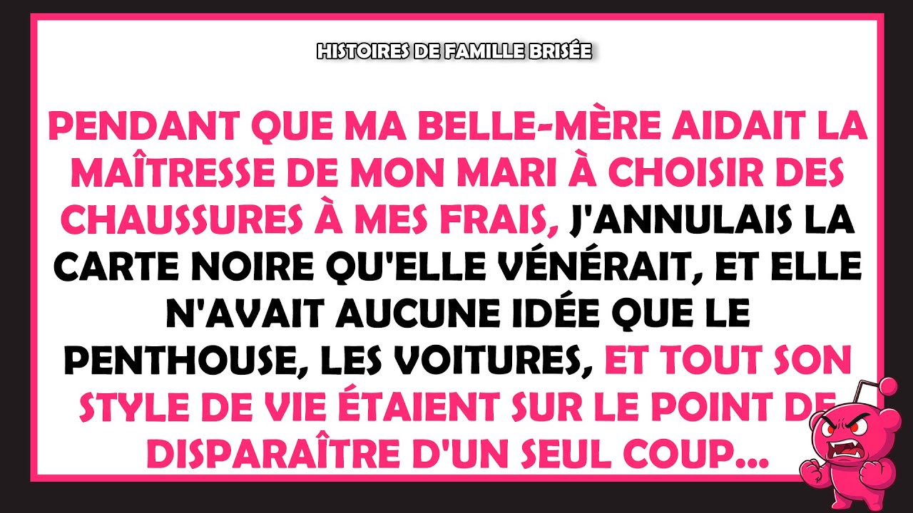 J'ai annulé la carte de ma belle-mère après l’avoir vue avec la maîtresse de mon mari.