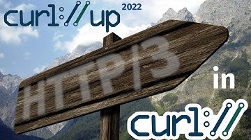 HTTP/3 with curl at curl up 2022 with Daniel Stenberg