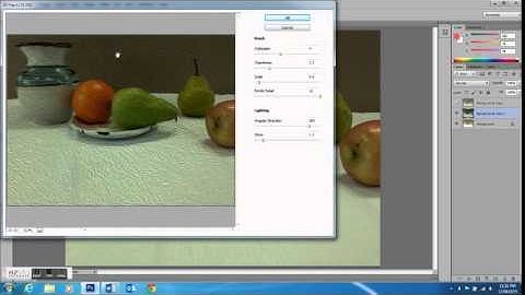 Create an impressionist Cezanne style artwork from a photo in photoshop