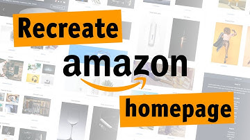 Build Amazon.com homepage with MDB | Bootstrap 5 & Material Design 2.0 Tutorial