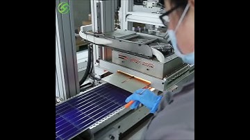 Photovoltaic solar generation panel process