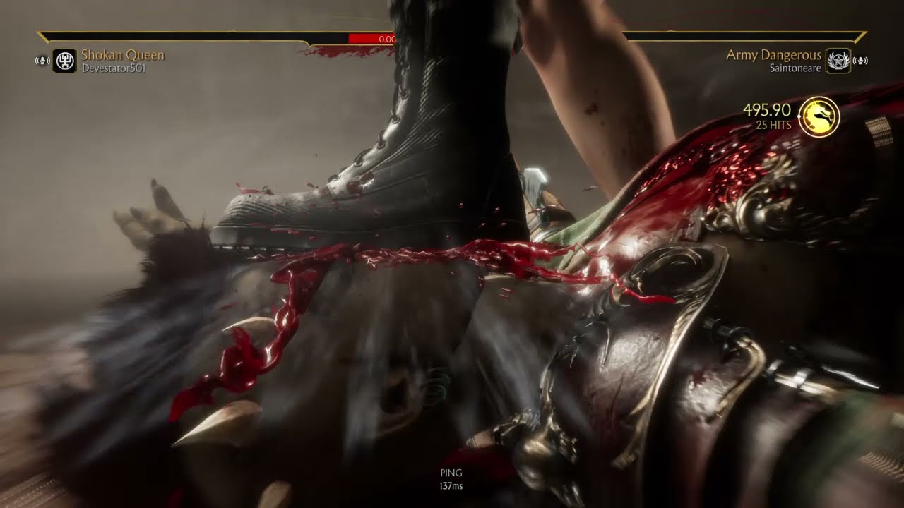 Countering Sheeva’s Stomp with Sonya