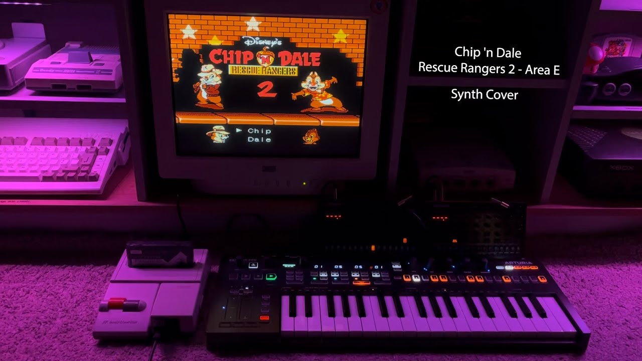 Chip 'n Dale Rescue Rangers 2 - Area E (Кавер NES/Dendy) | Roland AIRA T-8 & S-1