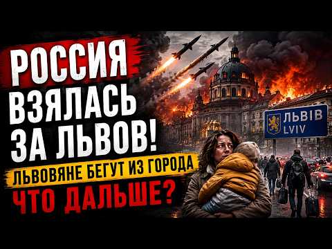 "РОССИЯ ВЗЯЛАСЬ ЗА ЛЬВОВ". Львовяне бегут из города. Что дальше?