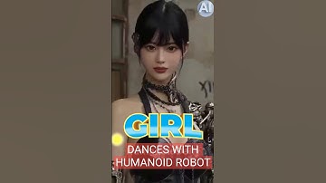 Beautiful Girl dances with Humanoid Robot #artificialintelligence #ai