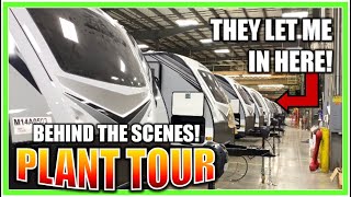 (Part 4 of 4) How RVs are Made  Jayco White Hawk Plant Tour AFTER HOURS!!