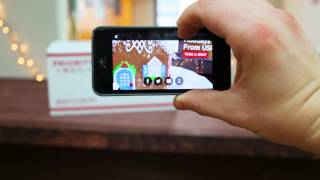 Watch USPS logo turn into a festive AR treat!