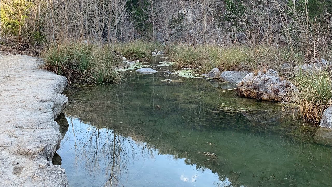 Hiking in Lost Maples State Natural Area, Vanderpool, Texas