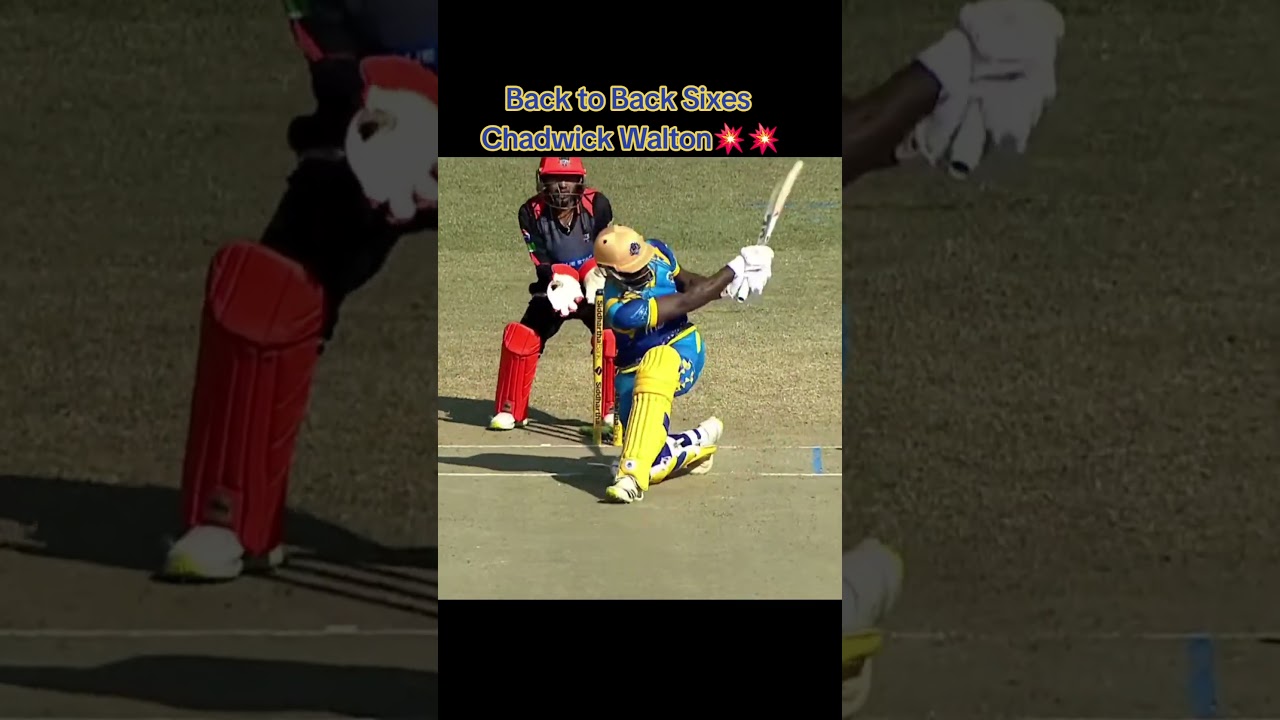 Chadwick walton 🏏❤️player of the match 