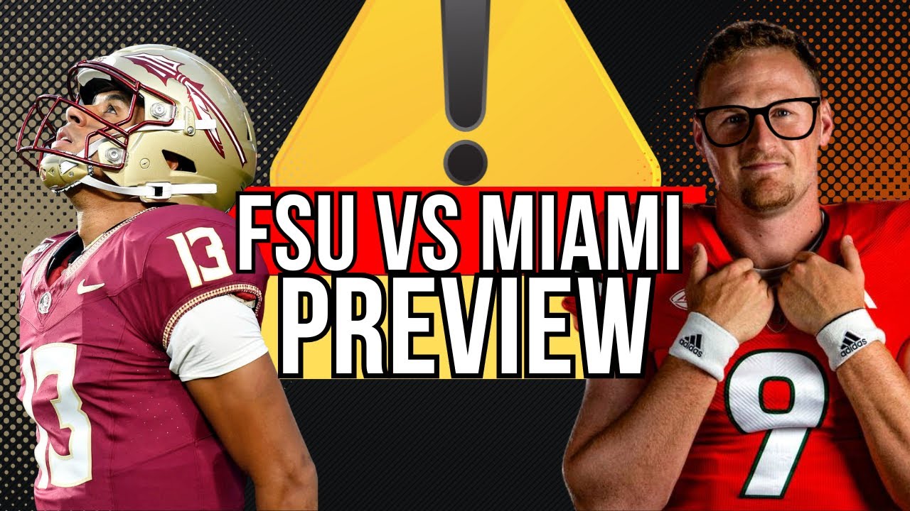 Can FSU STAY PERFECT!? FSU vs UM Preview Prediction YouTube