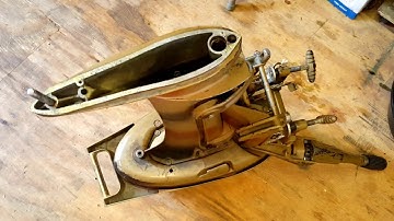 Mercury 3.9HP Outboard Lower Unit Reassembly / Installation