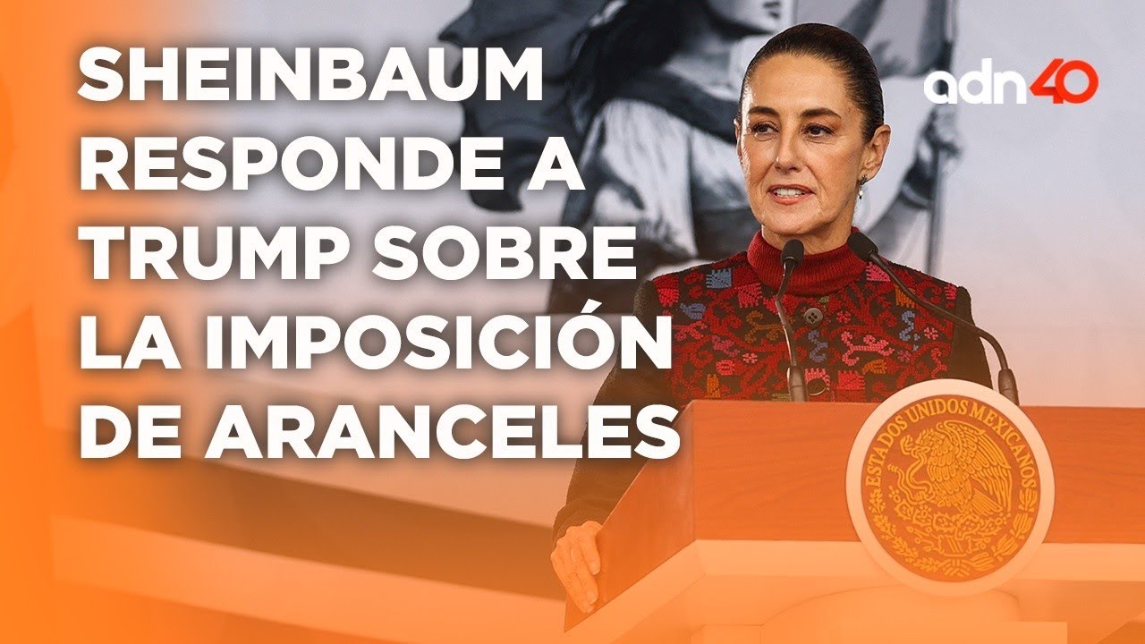 Claudia Sheinbaum responde a la amenaza de Donald Trump sobre imponer ...