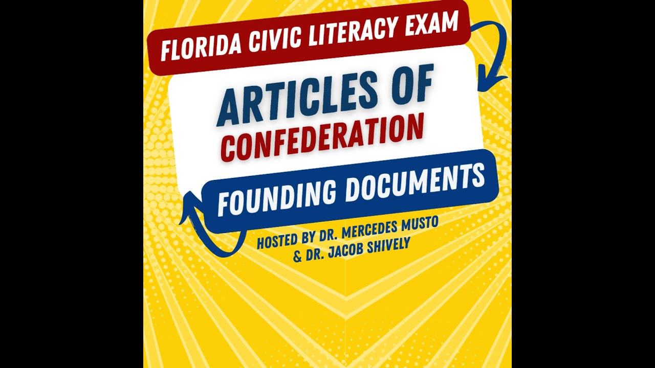 Articles of Confederation: FCLE | Founding Documents #civics #fcle