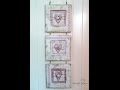 Shabby chic wall hanging tutorial