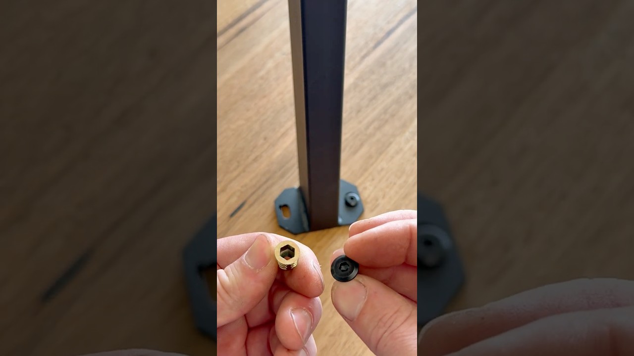 Using threaded inserts 