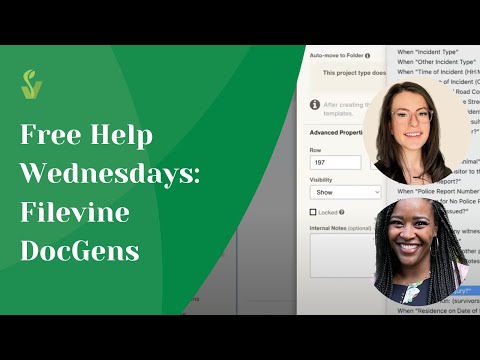 Free Help Wednesdays: DocGens