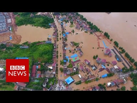 China floods: Dozens killed, more than a million evacuated - BBC News ...