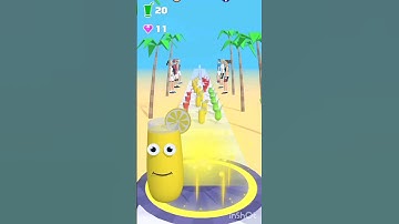 Satisfying Mobile Games JUICE RUN  #shorts