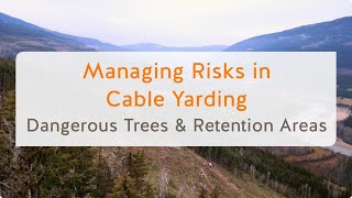 Managing Risks in Cable Yarding: Dangerous Trees and Retention Areas (3 of 13) | WorkSafeBC