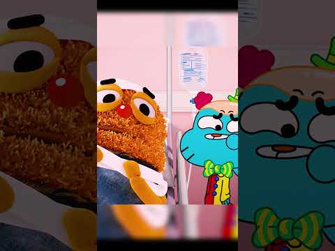 Стали клоунами-убийцами🤡😱 | Удивительный мир Гамбола |#кино #топ #мультик #сериал #shorts