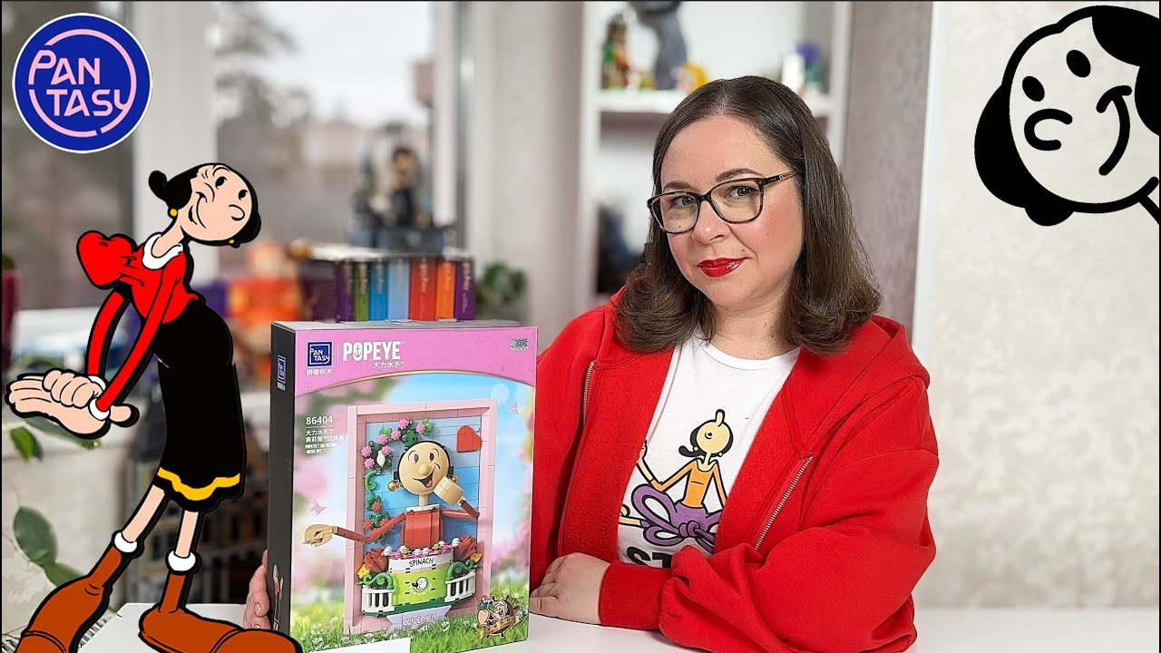 Let`s build🔥 Pantasy x POPEYE 3D picture OLIVE OYL❤️86404 