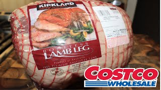 Costco Boneless Leg Of Lamb/so easy so good !!!