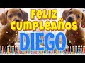 ¡Feliz cumpleaños Diego! (Perros hablando gracioso) ¡Muchas felicidades Diego!