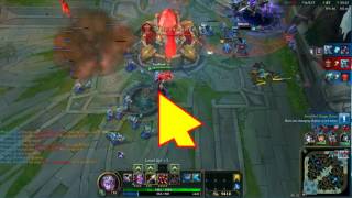Big bigger cursor for League of Legends from CursorNode.com