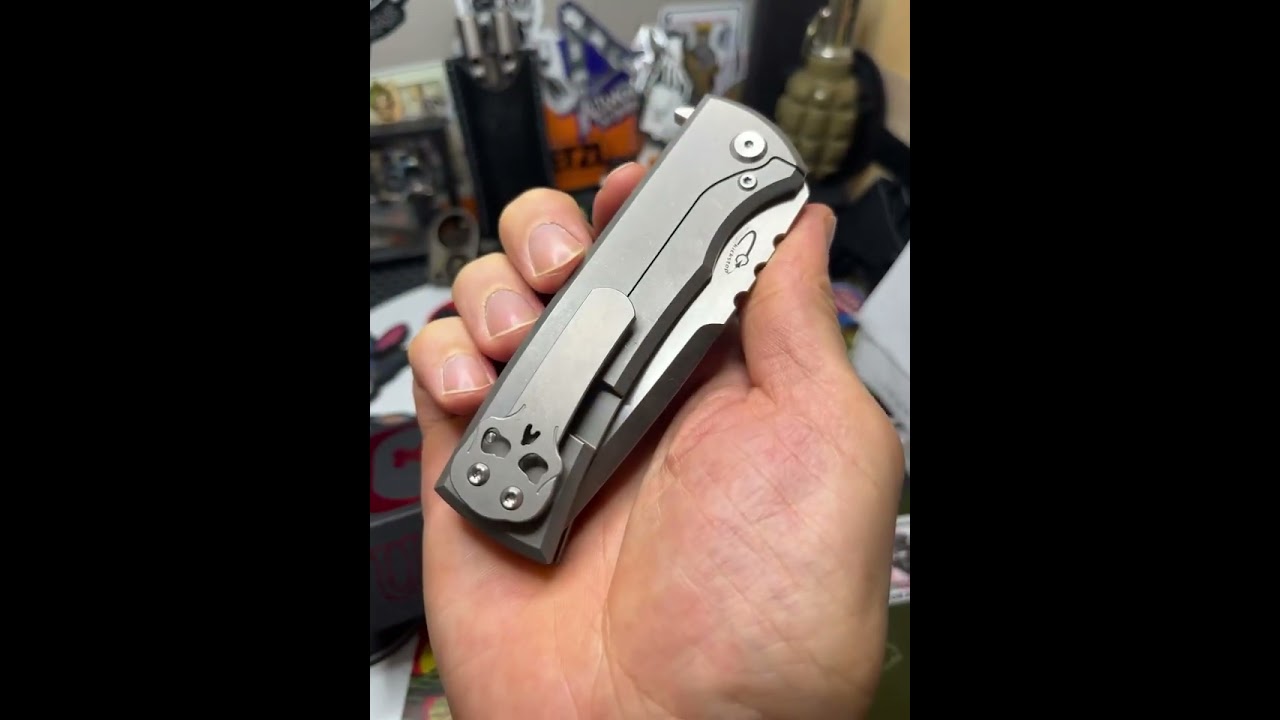 Chaves Ultramar Redencion 229 Kickstop Flipper Tanto Stonewash Titanium