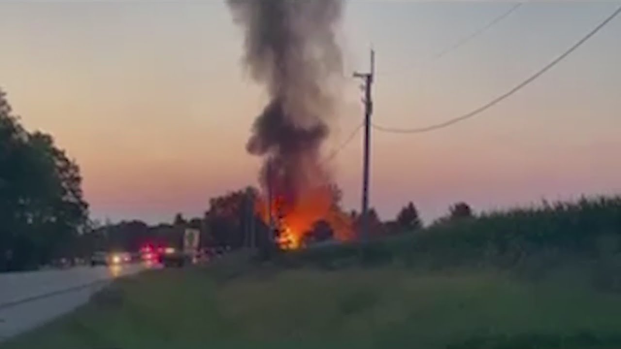 Freeport house explodes, residents airlifted to hospital