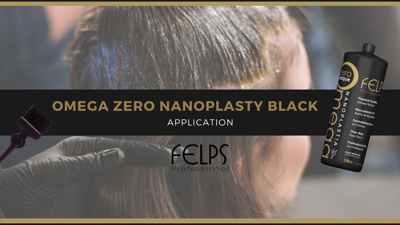 Felps Professional Omega - Thermal Sealing and Zero Unique Nanoplasty -  Straightening & Smoothing Hair Treatment - Amino & Tenino Acids - For All  Hair
