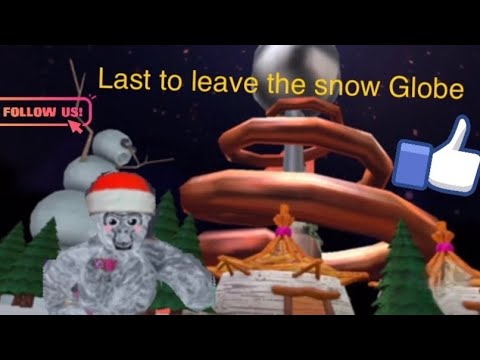 Last to leave the snow Globe…