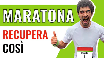 Come recuperare dopo la maratona?
