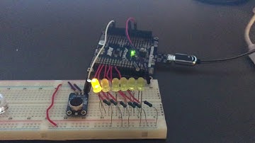 Atmega328p Sound Level Indicator from MAX 4466 Mic/Amp Input