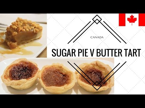 Exploring Canadian Dessert Part 1: Sugar Pie Verses Butter Tart | Canada | The Munchin Mission
