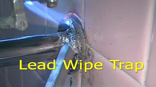 How To Wipe Lead Sink Trap 2 Of 3 #shorts