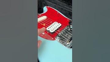 Kurt Cobain 1997 Fender Mustang crafted in Japan Nirvana guitar Khristore’s SkyStang #35