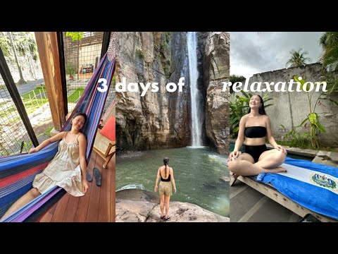 3 Days in EL SALVADOR 🇸🇻 | my vacation at a yoga & surf retreat in the surf city of El Tunco!
