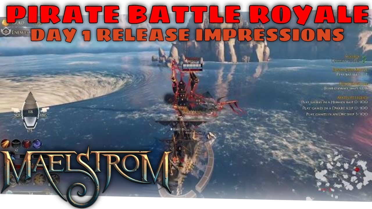 Maelstrom: Free-To-Play Pirate Battle Royale! 🏴‍☠️ Day 1 First Impressions!