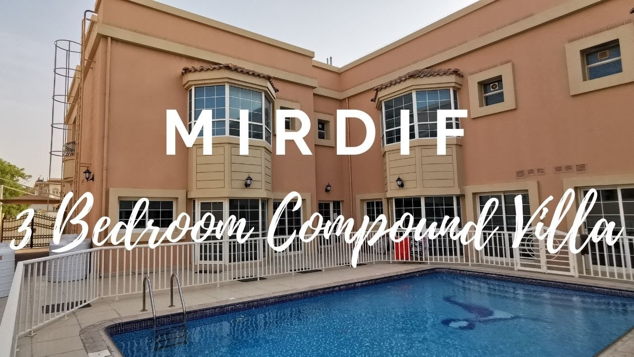 Inside 3 bedroom compound villa in Mirdif Dubai YouTube