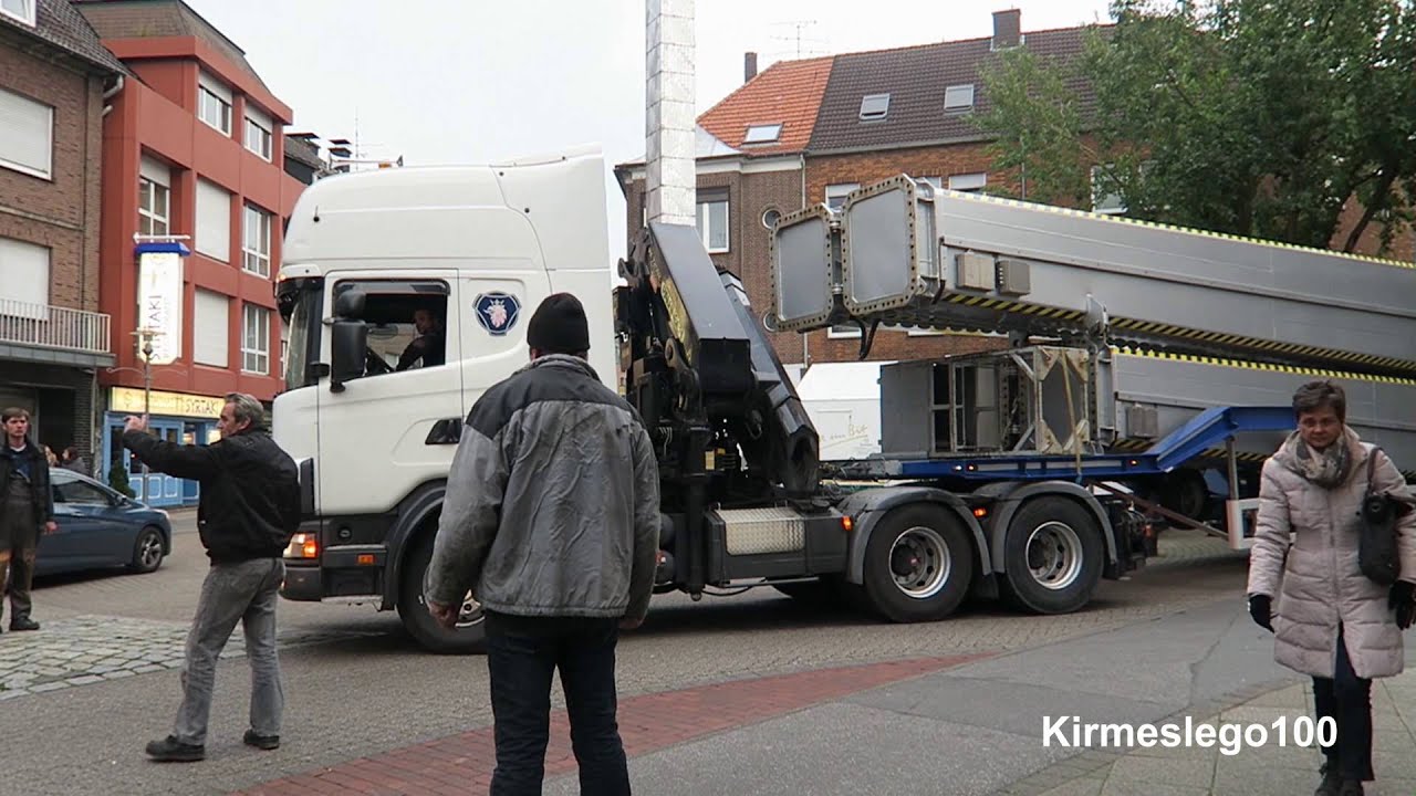 Flasher Hanstein Ankunft in Bocholt | Bocholter Kirmes 2015 | KirmesBricks100 | HD